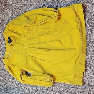 Yellow Corduroy 18M Baby Gap Dress